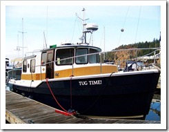 Tug Time, Ranger Tug, San Juan Sailing