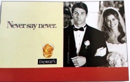 Ad for Dewar's from 1996