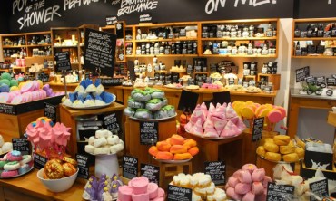 Lush cosmetics